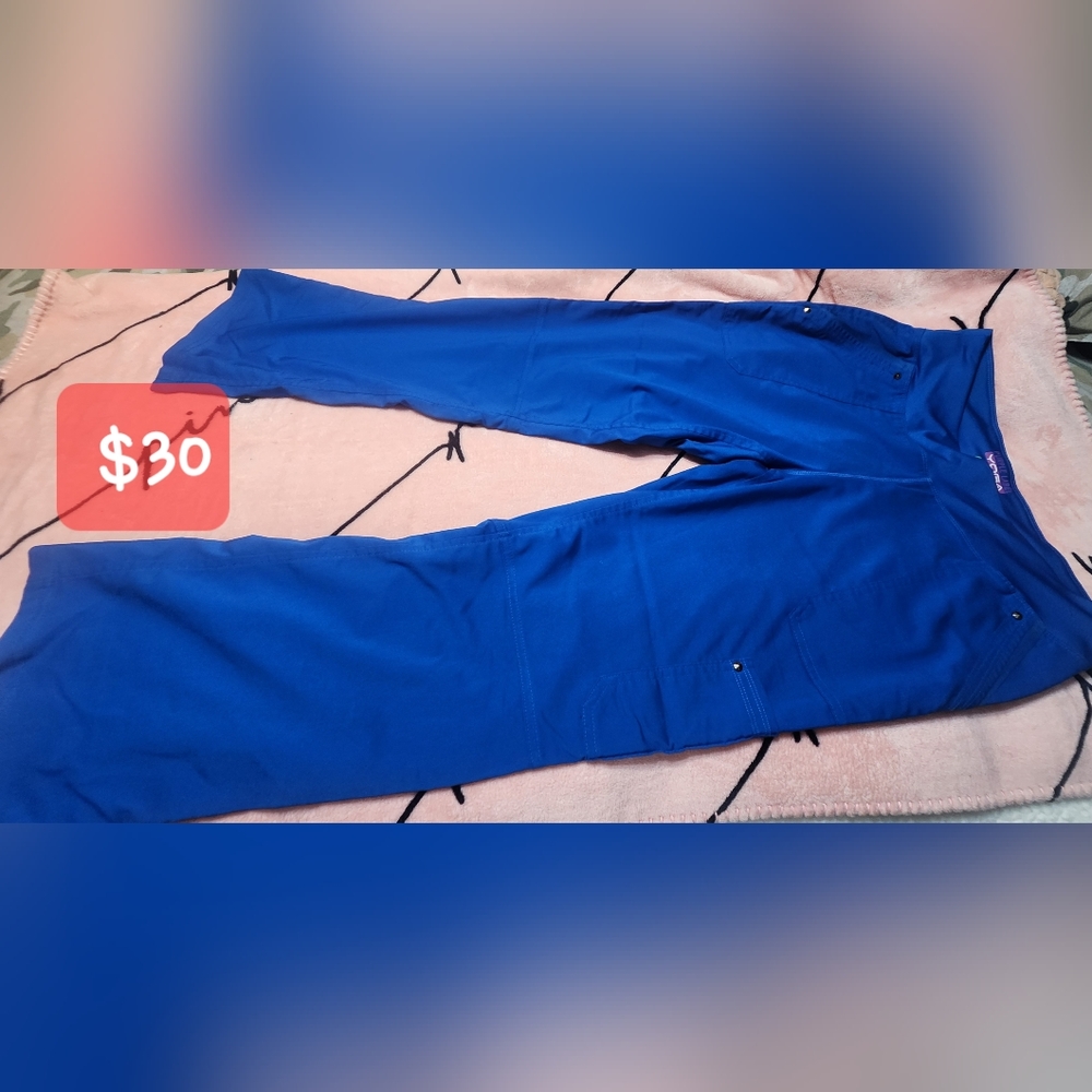 Purple label scrubs